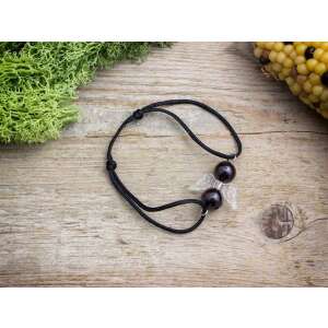 Gránát angyal karkötő fekete zsinórral, Leszel a tanúm - Nőknek