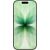 Apple iPhone 17 256GB elölnézete zsályazöld színben, a teljes képernyős kijelzővel és a Dynamic Island-el
