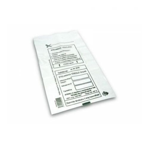Ételmintás tasak 35x25cm 100db/csg, 10csg/karton 164283239 - Ételtárolás