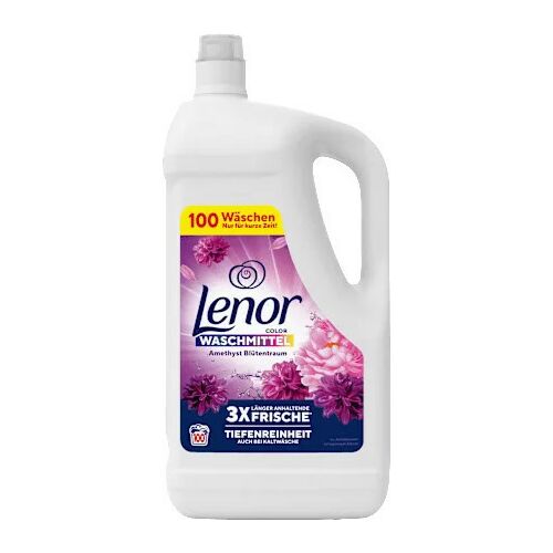 Lenor 2in1 Amethyst Blütentraum folyékony mosószer 5L színes ruhákhoz, 100 mosás - Lenor