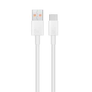 Huawei USB-C auf USB-A Kabel, 6A (max 66W) Schnellladung, 1 Meter lang, weiß - USB-Kabel