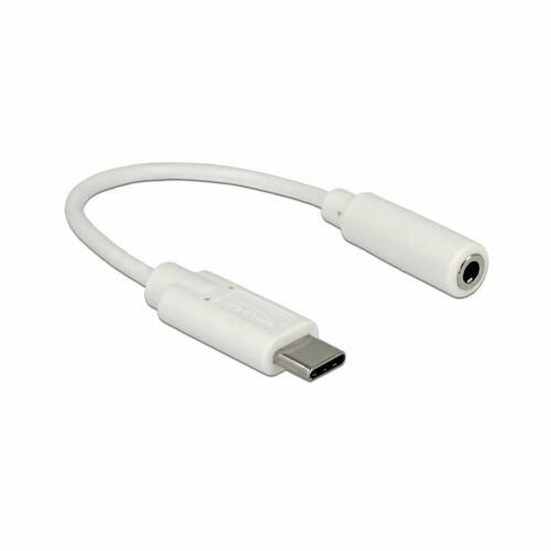 Delock Audio Adapter USB Type-C bemeneti > Stereo Jack kimeneti 14 cm 178012347 - USB átalakító