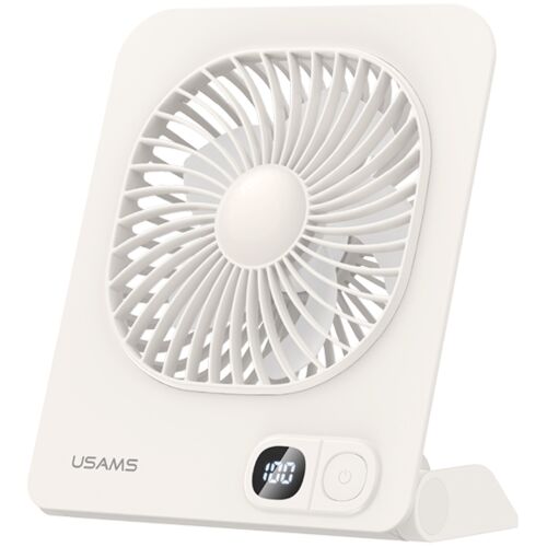 USB ventilátor Usams Mágneses mini ventilátor asztalra USAMS fehér 164447122 - Ventilátor