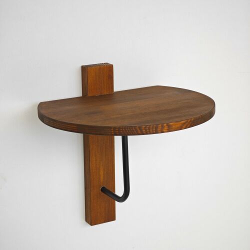 Hanah Home Fali polc Chesnut Black Reve - Gesztenye, Fekete 164458063 - Irodabútor
