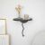 Hanah Home Fali polc Fekete Antracit Leo - Fekete, Antracit 164458042
