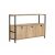 Hanah Home Black Solace konzolasztal - Tölgy, Fekete 164458326