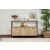 Hanah Home Black Solace konzolasztal - Tölgy, Fekete 164458326