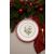 Hermia Dessert Plate Set (6 Pieces) Multicolor Xmas Leaf 164459446