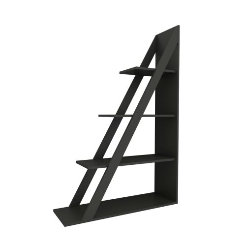 Hanah Home Bookshelf Anthracite Arven - Anthracite 164459894 - Hanah Home