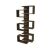 Hanah Home Bookshelf Walnut Lotus - Walnut 164459866