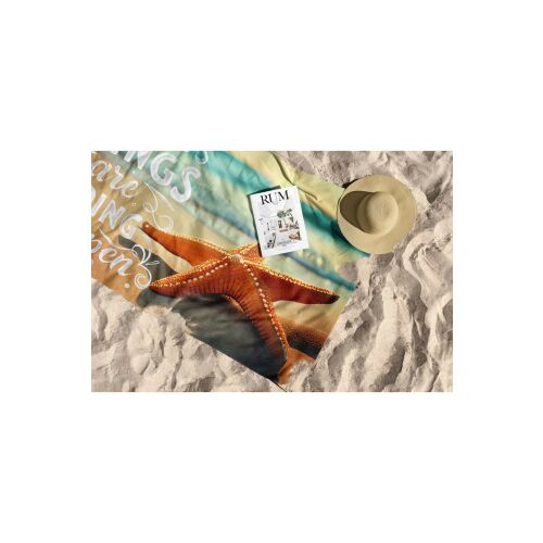L'essentiel Maison Többszínű strandtörölköző Good Things 70 164459956 - Törölköző