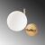 Opviq Wall Lamp Gold Antler - 15015 164461900