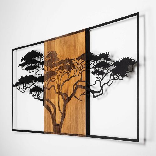 Wallity Decorative Wooden Wall Accessory Black
Walnut Acacia Tree - 328 164462005 - Lakásdekoráció