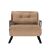 Atelier Del Sofa Sando Single egyszemélyes kanapéágy, világosbarna v2 164464407