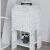 Hanah Home Nightstand Carrara Marble Ema - Carrara Marble 164465839