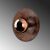 Opviq Wall Lamp Copper Kurt - 13351 164466732
