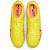Nike Zoom Mercurial Vapor 15 Academy FG férfi focicipő, felülnézet, sárga narancssárga talpbetéttel