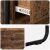 vidaXL Konzolasztal Antik Fa 80 x 40 x 75 cm Szerelt Fa 164812241