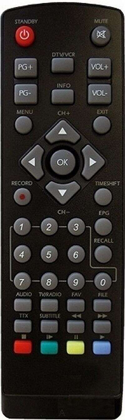 STRONG DVB-T2 PRIMA V VI VII VIII SRT8112 SRT8114 SRT8115 beltéri utángyártott távirányító