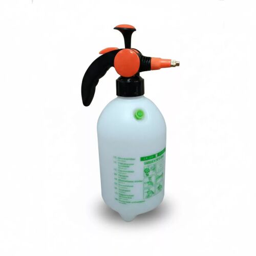 Permetező kézi 2.5l PX kézi pumpás permetező kerti és növényápolási célokra, narancssárga és fehér színben, 2,5 literes űrtartalommal - Permetező
