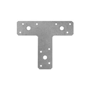 horganyzott acél T alakú összekötő lemez, 150 x 127 x 38 / 2 mm - Összekötő lemez