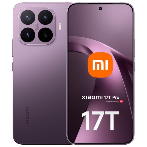 Xiaomi 17T Pro, 17,4 cm (6.83"), 5G, DualSIM, 12/512 GB, Ibolya, Okostelefon 164671055 - Telefon