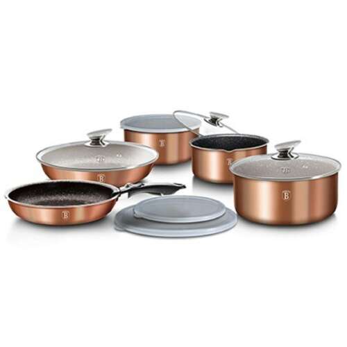 Berlinger Haus BH-1591 Metallic Rosegold Edition 12 részes edénykészlet