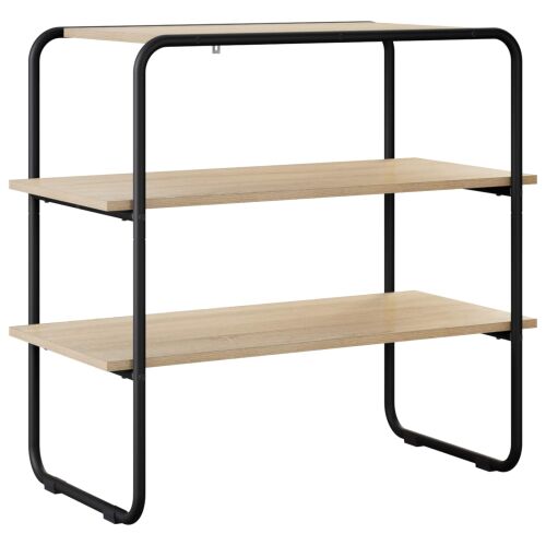 vidaXL Konzolasztal Sonoma Tölgy 100 x 41 x 75 cm Szerelt Fa