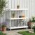 vidaXL Polc egység 3 szint 100 x 40 x 96 cm PP Fehér 164693315