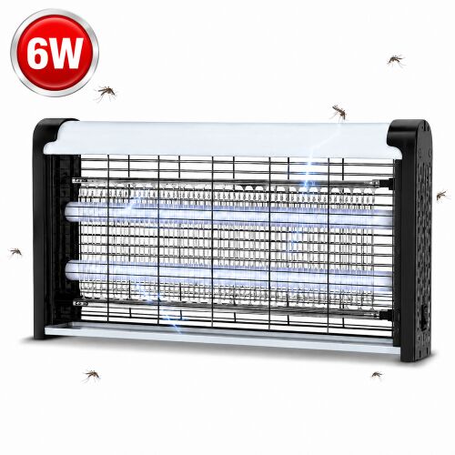 6W LED elektromos rovarcsapda – beltéri UV szúnyog- és légyirtó lámpa vegyszermentes működéssel (BBD) 164806890 