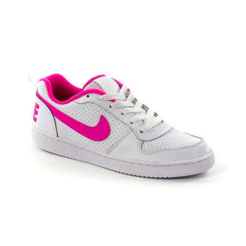 Nike Court Borough Low Gs lány Sportcipő #fehér-rózsaszín 30700752