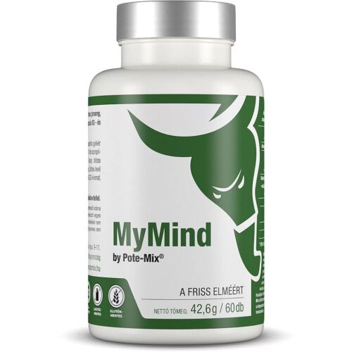 Pote-Mix MyMind Agyserkentő és koncentráció javító komplex, 60 db-os kapszula - Gyógyászat