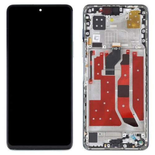 Huawei nova 9 SE Ezüst LCD kijelző érintővel kerettel előlap 164926733 - Mobiltelefon kijelző
