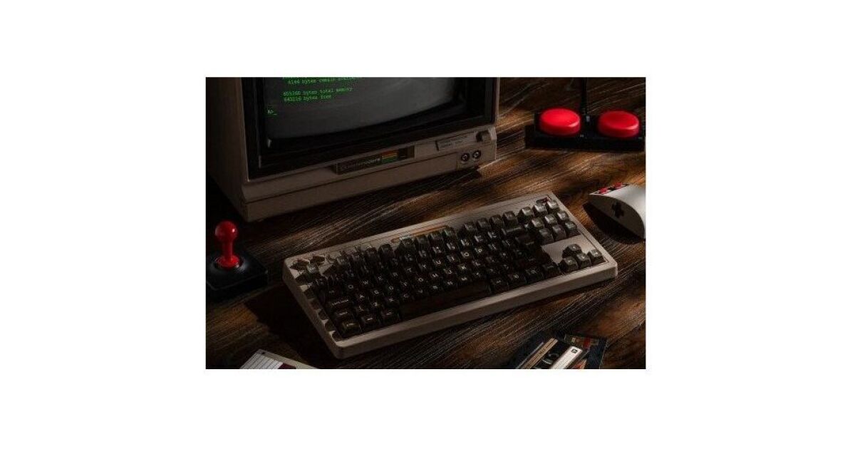 8BitDo Retro 87, Mechanikus, RF/Bluetooth/USB, Kailh Box Switch, Angol ...