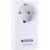 Smartwares SH5-SET-KHC SmartHome Basic vezeték nélküli dugalj, ferde nézet fehér háttéren