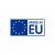 Made in EU logó, amely a termék származását és az európai minőségi előírásoknak való megfelelést jelzi
