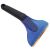 XLTOOLS autós jégkaparó sárgaréz pengével, 20 cm, döntött nézet, átlátszó kék fejjel