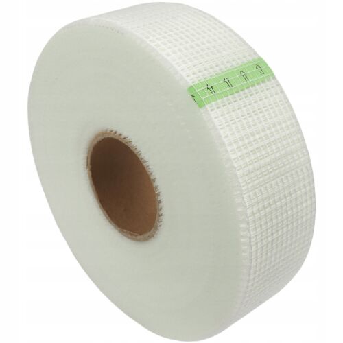 KANADA üvegszálas öntapadós szalag gipszkarton illesztésekhez, 48mm x 150m, fehér hálós szalag - Gipszkarton szalag