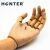 Kis HUNTER neodímium hengermágnes 5x10mm N45 fávalábú modellen, méretreferenciaként
