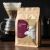 Craftbe Dignified Moose 250g 100% Arabica szemes kávé csomagolás V60-as filteres kávéfőző mellett, utalva a főzési módszerekre