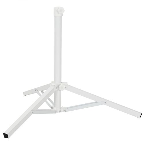 vidaXL Ernyő állvány Fehér Acél for 25-32 mm Pole 165258048 - Napernyőtalp