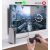 HDAD12 HDMI kábel PlayStation 5-öt csatlakoztat egy TV-hez, amely magas képfrissítési sebességű játékot (144Hz) jelenít meg egy betöltési képernyőhöz (60Hz) képest, illusztrálva a zökkenőmentes játékhoz való képességét