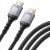 HDMI kábel HDAD12 2m aranyozott csatlakozókkal és 8K UHD jelöléssel fehér háttéren, kiemelve a nagy sebességű képességeit