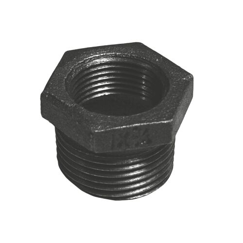 IDMAR csatlakozó anya-apa 2" x 1 1/2"(DN50xDN40) fekete 168632196 - Víz, gáz és fűtésszerelés