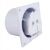airRoxy dRim 125 DTS szellőző ventilátor ferde nézete, belső alkatrészekkel