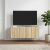 Fali TV szekrény 78,5 x 41 x 30 cm Sonoma Tölgy Szerelt Fa 180076422