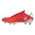 Adidas X Speedflow.1 FG férfi piros stoplis focicipő, oldalnézet Adidas logóval és sebesség felirattal