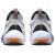 Nike Air Jordan Luka 1 Next Nature kosárlabda cipő pár hátsó nézete, bemutatva a sarkakat Formula 23 márkajelzéssel és texturált részletekkel, fehér háttéren