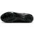 Nike Zoom Mercurial Superfly 10 Pro FG stoplis focicipő, fekete, kékeszöld stoplikkal, talpnézet fehér háttéren