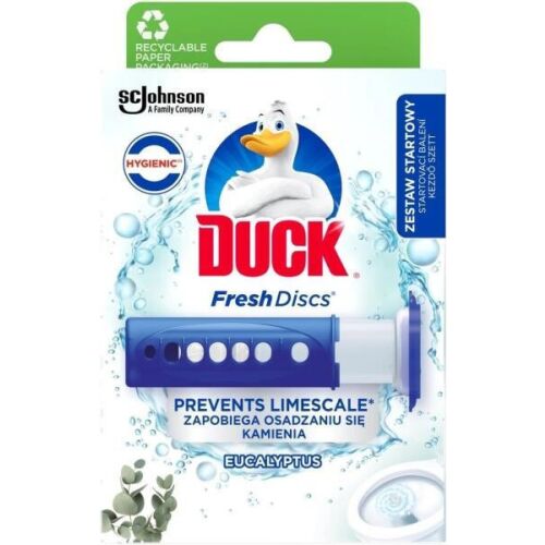 Duck® Fresh Discs zselés WC-öblítő korong 36 ml Eukaliptusz 165579483 - WC illatosító